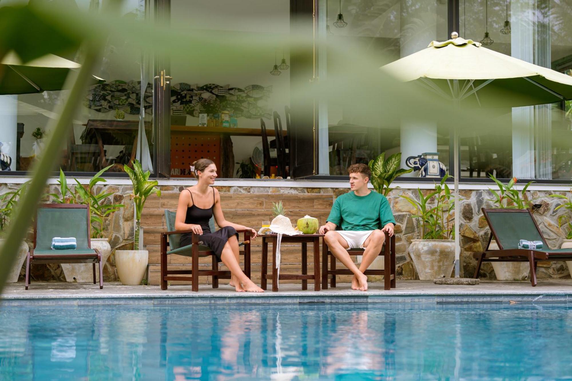 Nghe Garden Resort Hoi An Bagian luar foto